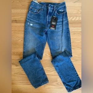 NWT Levi’s 501 Original Blue Jeans Size 27
